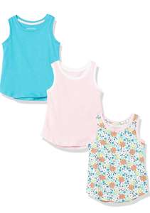 Amazon Essentials Girls' 3-Pack Tank Top age 8 now £5.88 at Amazon