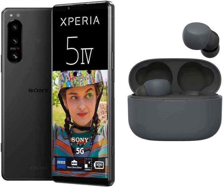 Sony Xperia 5 IV 5G 128GB Green/Black 100GB Vodafone Data - £38p/m + £9.99 Upfront (24m) + free Sony WF-LS900 earphones £921.99 @ Fonehouse