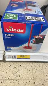 Vileda Turbo Smart Spin Mop and Bucket (Clubcard Price) In Southam