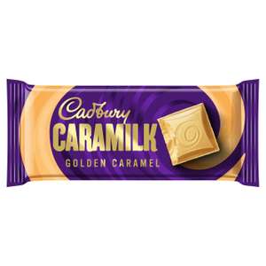 Cadbury Caramilk Chocolate Bar - 160g - Instore (Macclesfield)
