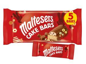 Maltesers Cake Bars x5 in pack - £1.25 @ Sainsburys