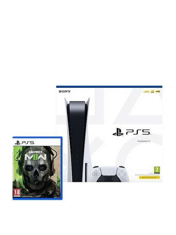 PlayStation 5 Disc Console & Call Of Duty: Modern Warfare II - £529.98 free Click & Collect @ Very