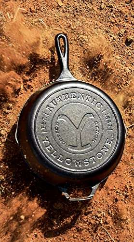 LODGE Collectible Yellowstone Cast Iron Skillet 10.25" From Amazon US or 12" For £43.30