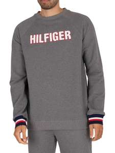 Tommy Hilfiger Lounge Track Sweatshirt - Zinc Vigore/Recover £28.95 @ standout