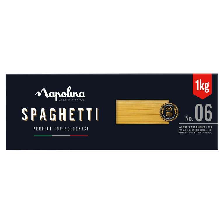 Napolina spaghetti 950g x 2 instore Hawick