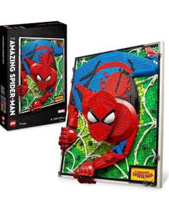 LEGO ART The Amazing Spider-Man 3D Poster Craft Set 31209 free C&C