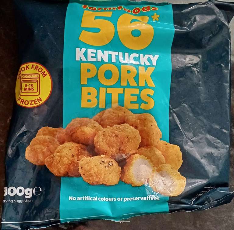 Farmfoods Kentucky Pork Bites 800g (Instore)