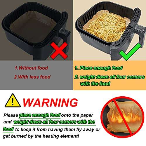 Air Fryer Parchment Paper Air Fryer Liner/bamboo Steamer - Temu