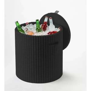 Keter Cool Stool Outdoor Ice Cooler Table 39L - Graphite - Free Collection