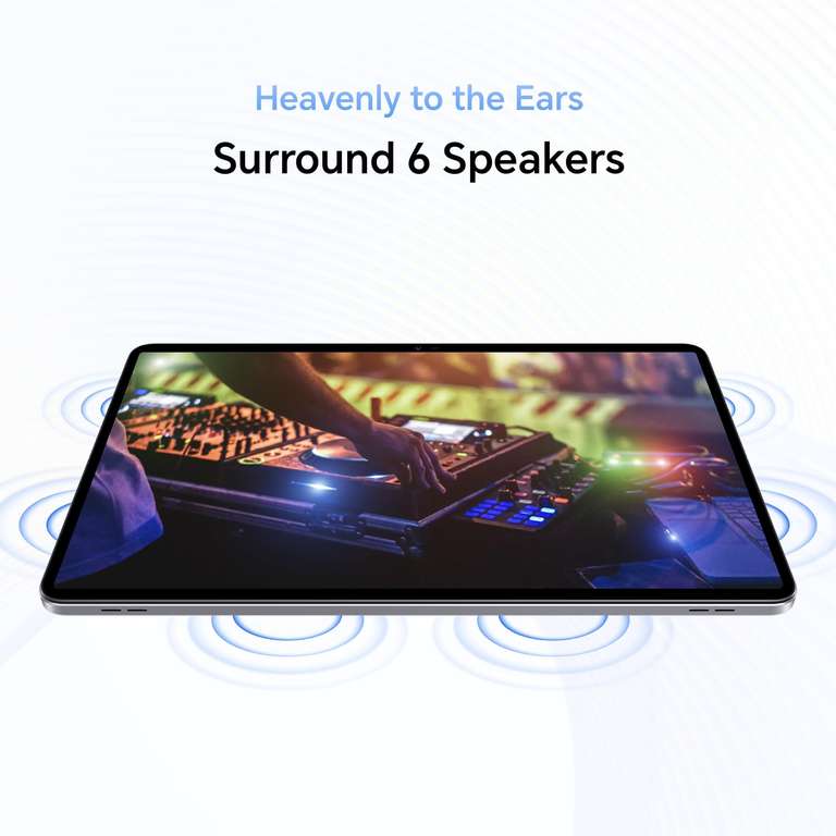 HONOR Pad X9, 11.5-Inch Wi-Fi Tablet, 4GB+128GB, 120Hz 2K FullView Display, 6 Speakers, Android 13, Space Grey