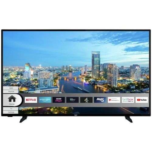 Sharp 50BJ5K 50" Ultra HD 4K HDR Smart TV with Freeview Play Active Motion 400 £268.20 delivered @ Box / eBay