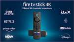 Fire TV Stick 4K with Alexa Voice Remote (includes TV controls) £34.99 Prime exclusive at Amazon
