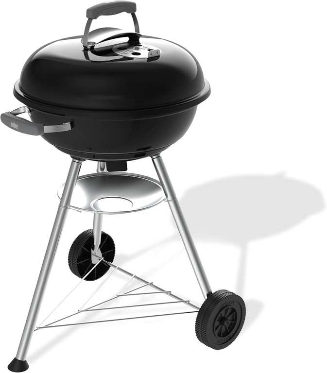 Weber Compact Kettle Charcoal Barbecue 47 cm with Stand & Wheels