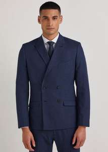 Taylor & Wright Cooper Navy Skinny Fit Suit Jacket + Free C&C