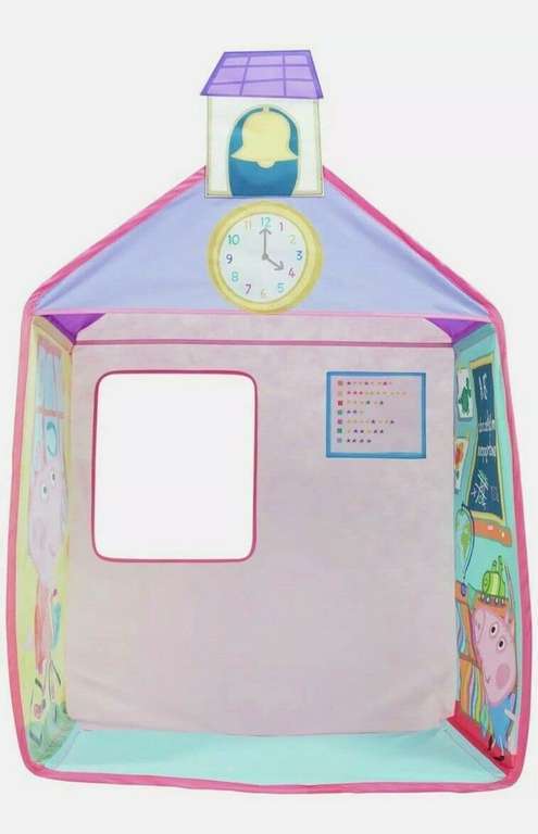 Peppa Pig Pop Up School Playhouse Tent £4 + Free Click & Collect @ Argos
