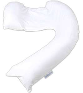 DreamGenii Pregnancy Support and Feeding Pillow, White Cotton Jersey £27.99 @ Amazon