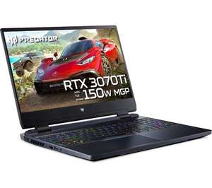 Acer Predator Helios 300 15.6" Gaming Laptop - Intel Core i7, RTX 3070 Ti, 1 TB SSD - £1399 @ Currys