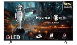 Hisense 65 In 65E7NQTUK Pro Smart 4K UHD HDR QLED Freely TV (+£300 Cashback)