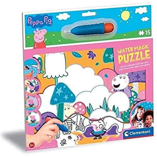 Clementoni 22246 Water Magic Peppa Pig Puzzle 15pcs Reveal Pig-15 Pieces-Jigsaw Kids - £5.32 @ Amazon