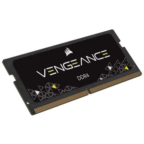Corsair VENGEANCE Performance Memory Kit 8GB (1x8GB) DDR4 3200 CL22 Unbuffered SODIMM Memory - £17.99 @ Amazon