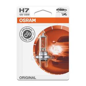 Osram H4 Headlamp Single Blister - £3 / Osram H7 Headlamp Single Blister - £2.50 Clubcard price @ Tesco