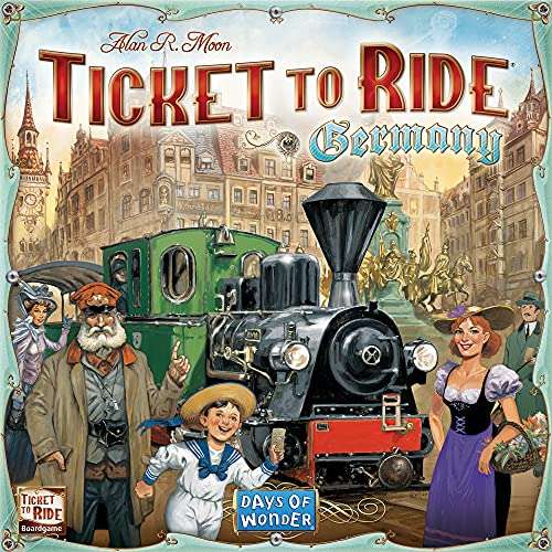 Ticket to Ride Germany Board Game - Sold By Star Tucker FBA