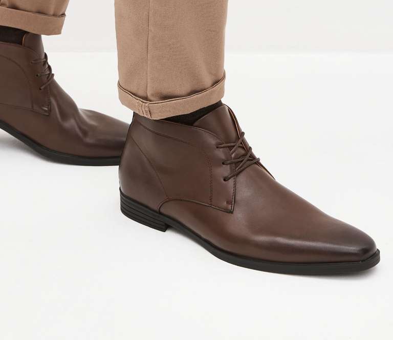 Next Men's Up to 70% off a range of Leather Shoes, Boots & Slippers Further reductions + free click & collect (Prices from £10.50)