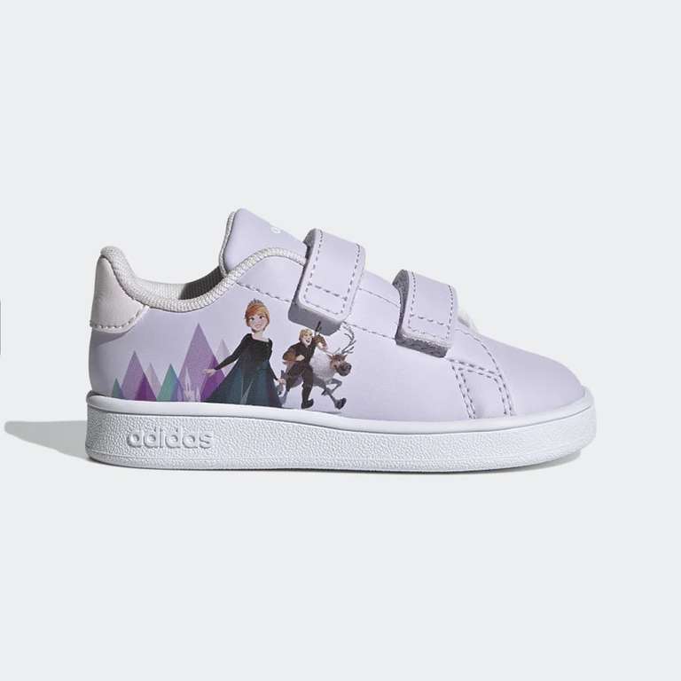 Kids adidas x Disney Frozen Anna & Elsa Advantage Shoes - £15.47 Delivered Using Code ( £13.14 Using Tesco Gift Card Promo On Top) @ adidas