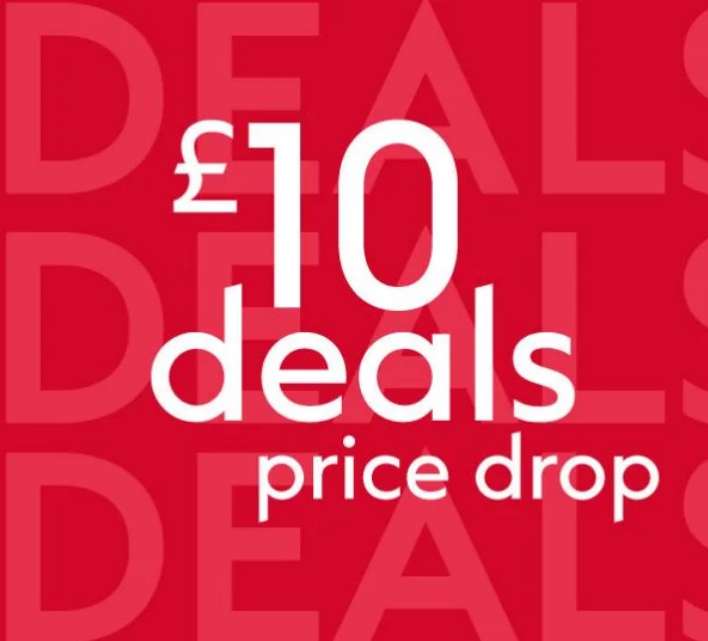 £10 Deals e.g. Ted Baker, Santuary Spa, Soap & Glory, Pampers, Always, Nu You, JML, L'Oreal, No 7, Olay (£1.50 C&C / Free on £15 Spend)