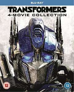 Transformers: 4-Movie Collection Blu Ray £4.22 @ Rarewaves