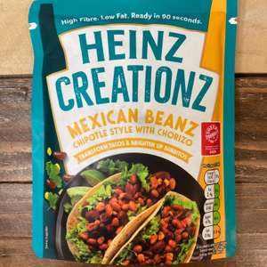Heinz Creationz - Mexican Beanz / Plant Proteinz Indian Lentils/Spanish Style Beanz just 19p @ Farmfoods Bury