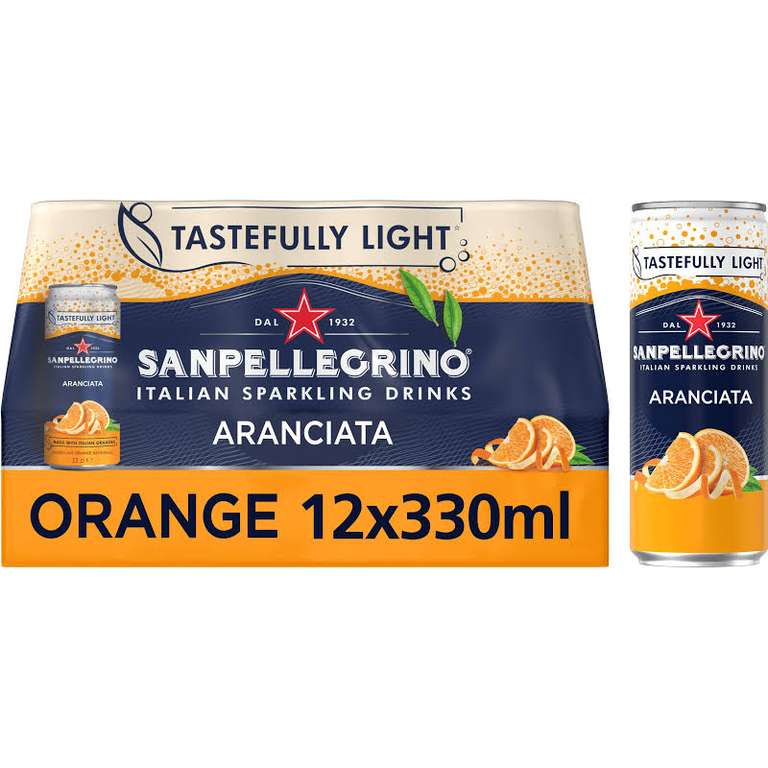 San Pellegrino Sparkling Limonata / Orange 12x 330ml - £2.00 @ Company Shop