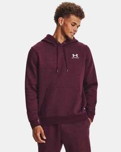Men's UA Essential Fleece Hoodie Reduced Further with code Plus Free Delivery to Parcel Shop