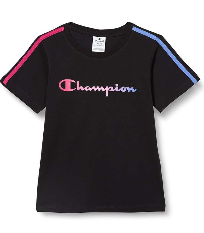 Champion Little Girls and Girl's Color Block-S-s Short Sleeve T-Shirt age 3-4 years