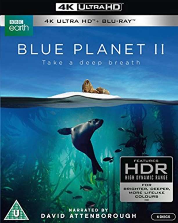 Blue Planet II 4K UHD + Blu-ray £6 + Free Click & Collect (Stoke & Wythenshawe stores only) @ CeX