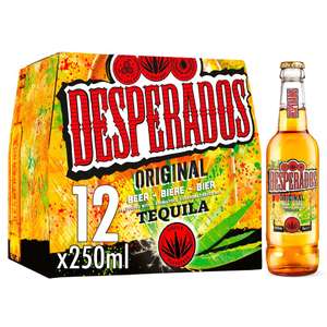 Desperados Original Tequila Flavoured Beer Bottles. 24 Bottles £20 (Any 2 for £20) @ Asda
