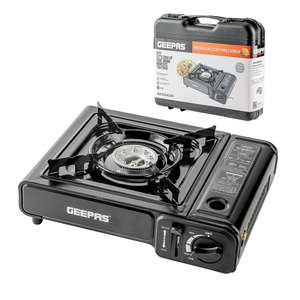 2-In-1 Single Camping Gas Stove With Carry Case - 2 Year Warranty - With Code Stack