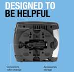 Ring RAC610 Analogue Tyre Compressor Car Pump With Pressure Gauge & Valve Adaptors (Clubcard Price)