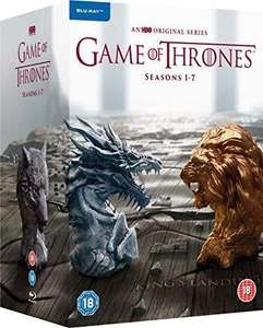 Game of Thrones: Seasons 1-7 [Blu-ray] [Region Free] ,(dvd for £31.99) BR - £35.99 sold by DVD overstock fulfilled by Amazon