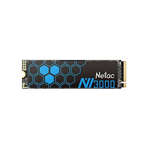 Netac NV3000 2TB NVMe PCIe M.2 2280 Internal SSD High Performance Solid State Drive - £102.84 sold by Netac Official Store @ Amazon
