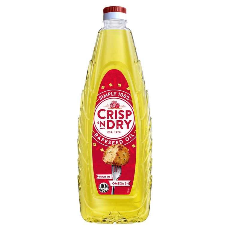 Crisp 'n Dry Rapeseed Oil 975ml - Online Only
