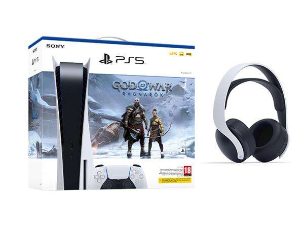 Sony PS5 Disc God of War Bundle + Pulse Headset Bundle £529.99 @ BT