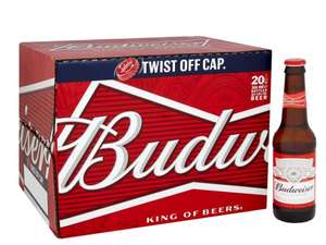 Budweiser 20X300ml Bottle with Clubcard