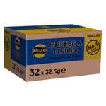 Walkers Cheese and Onion Crisps, 32.5g (Case of 32) £9.58/£10.14 Subscribe and Save