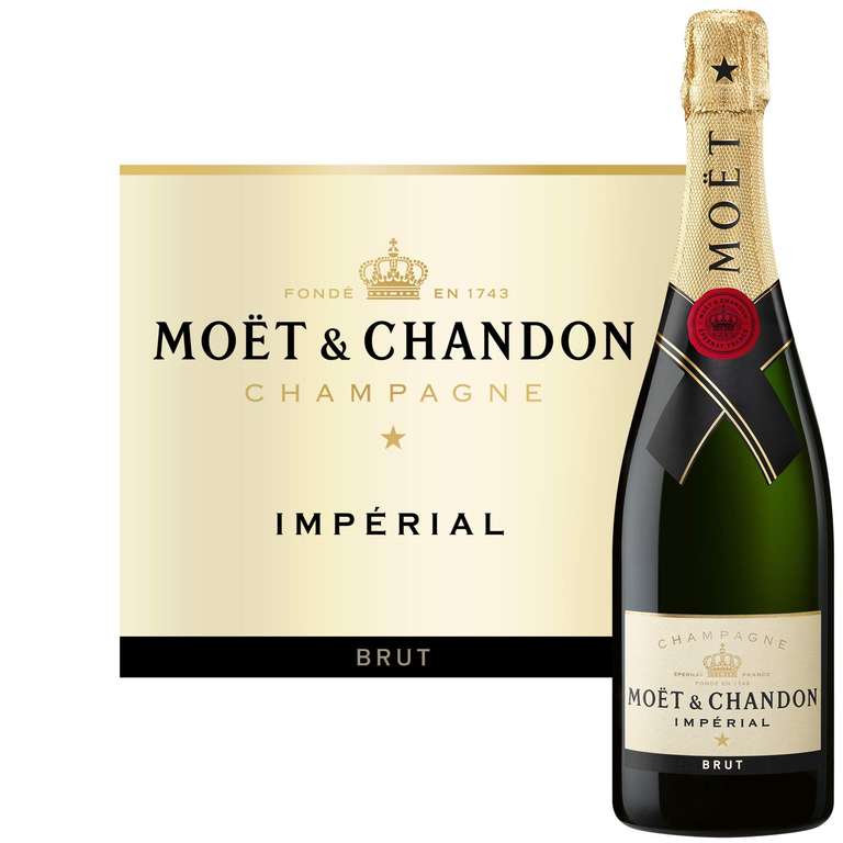 Moët & Chandon Impérial Brut, 75cl £32 or £30.40 with subscribe & Save @ Amazon