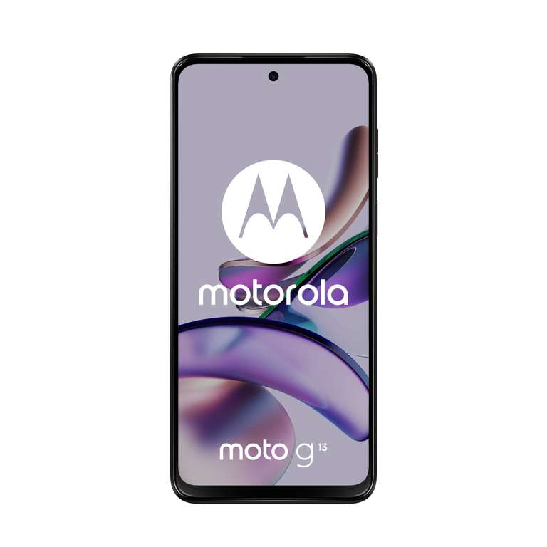 Motorola Moto g13 6.5 Inch 90 Hz HD+ Display, 50 MP Quad Pixel Camera, Dolby Atmos Stereo Speakers, 5000 mAh Battery Dual SIM Matte Charcoal
