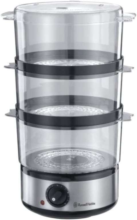 Russell Hobbs Food Collection Compact Food Steamer 14453, 7 L - Brushed Stainless Steel £22 @ Amazon