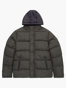French Connection Row Fleece Puffer Coat [Size S, L, XXL only]