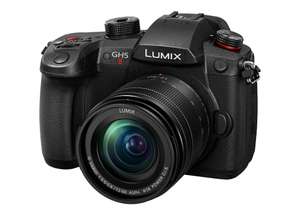 Panasonic LUMIX GH5M2 Mirrorless Camera with Live Streaming | With 12-60mm LUMIX Lens - Black - With Code