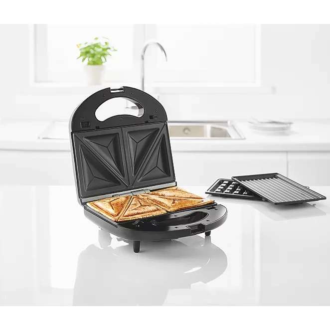 Black 3 in 1 Sandwich Toaster £17 click and collect at George (Asda)